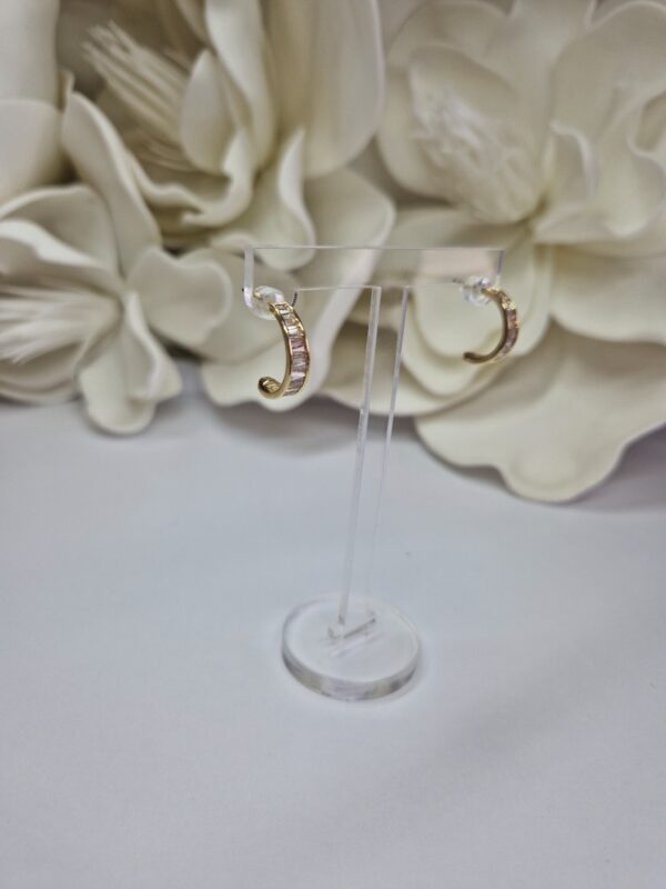 11 (2) kolczyki kółka stal chirurgiczna 1011