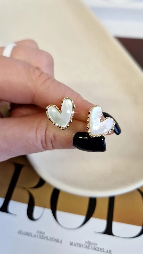 kolczyki serca laperla 1125