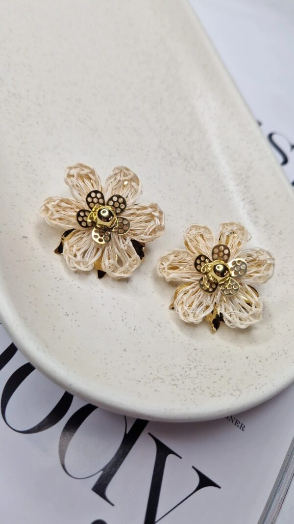 kolczyki sunflowers 1107