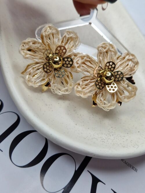 kolczyki sunflowers 1107