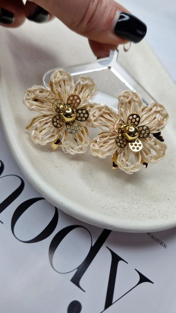 kolczyki sunflowers 1107