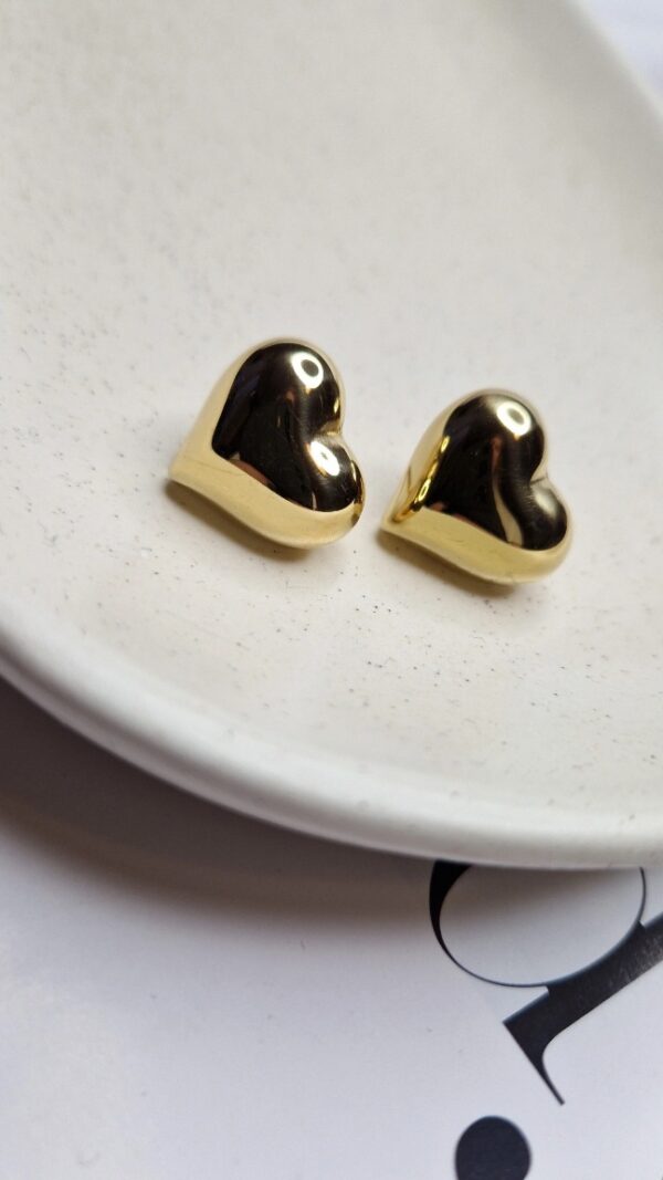 kolczyki dmuchane serca 1102