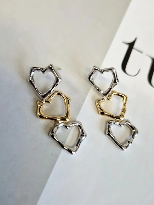 kolczyki triplets love 1127