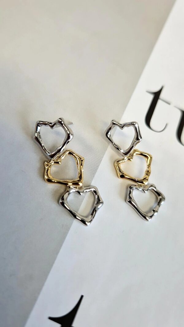 kolczyki triplets love 1127