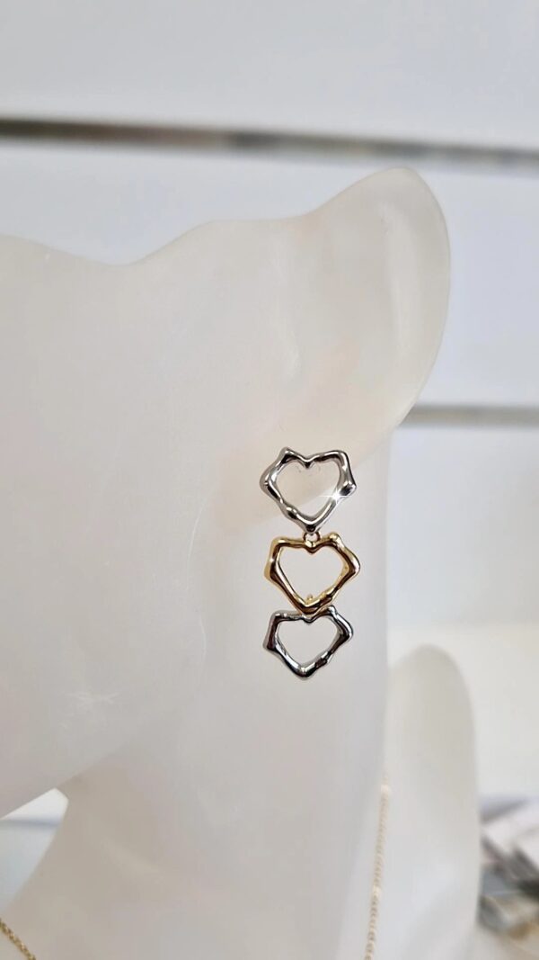 kolczyki triplets love 1127