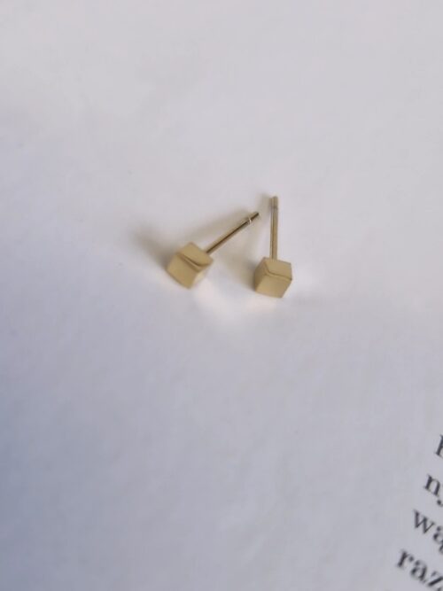 Kolczyki mini cube 1136