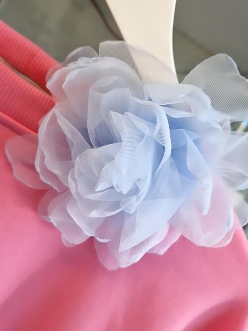 Broszka Kwiat Błękit