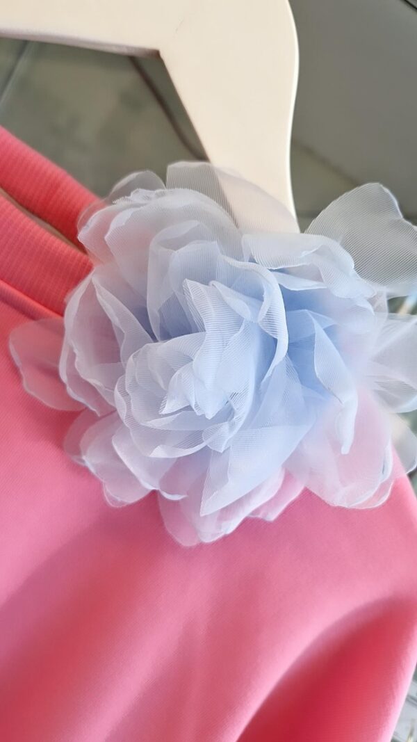 Broszka Kwiat Błękit