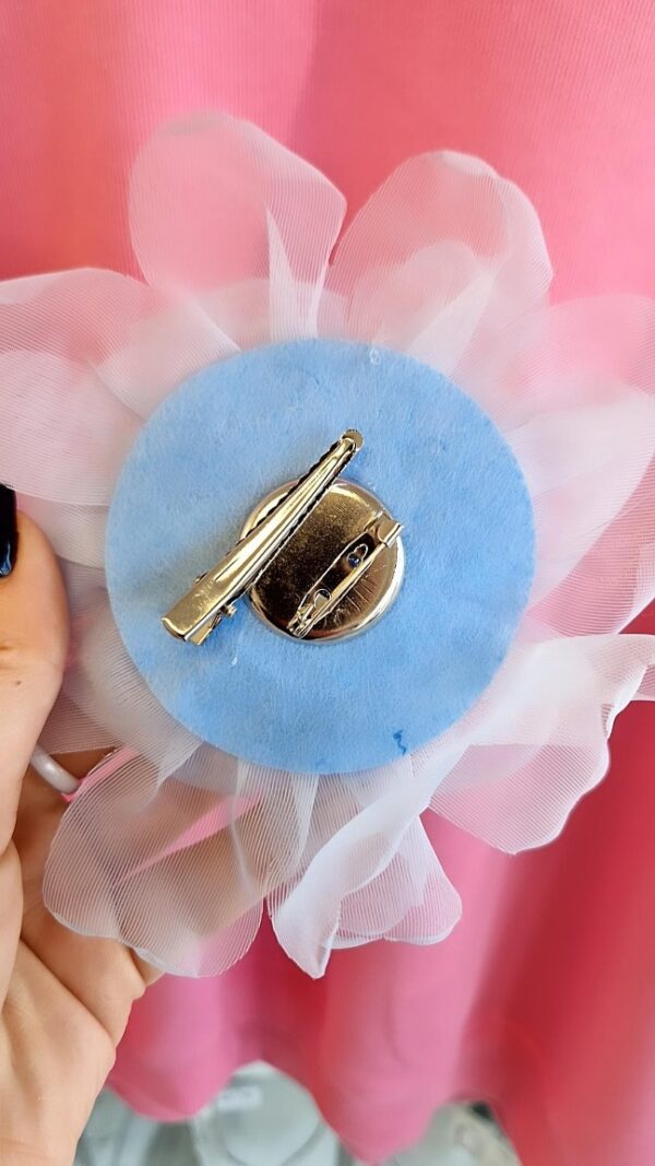 Broszka Kwiat Błękit