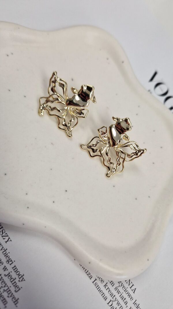 Kolczyki Ażur Złote 2001